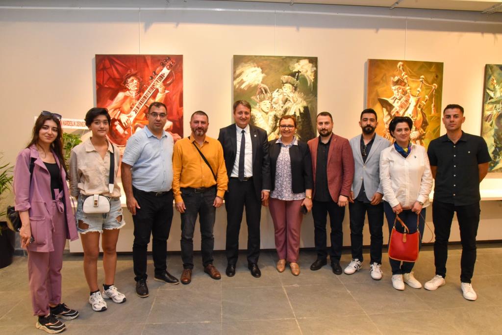 “Renklerin Tınısı” İsimli Resim Sergisi Açıldı
